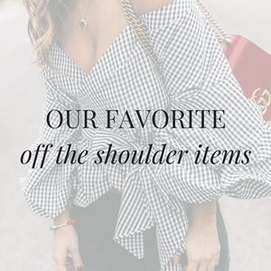 Trend Spotlight // Off The Shoulder