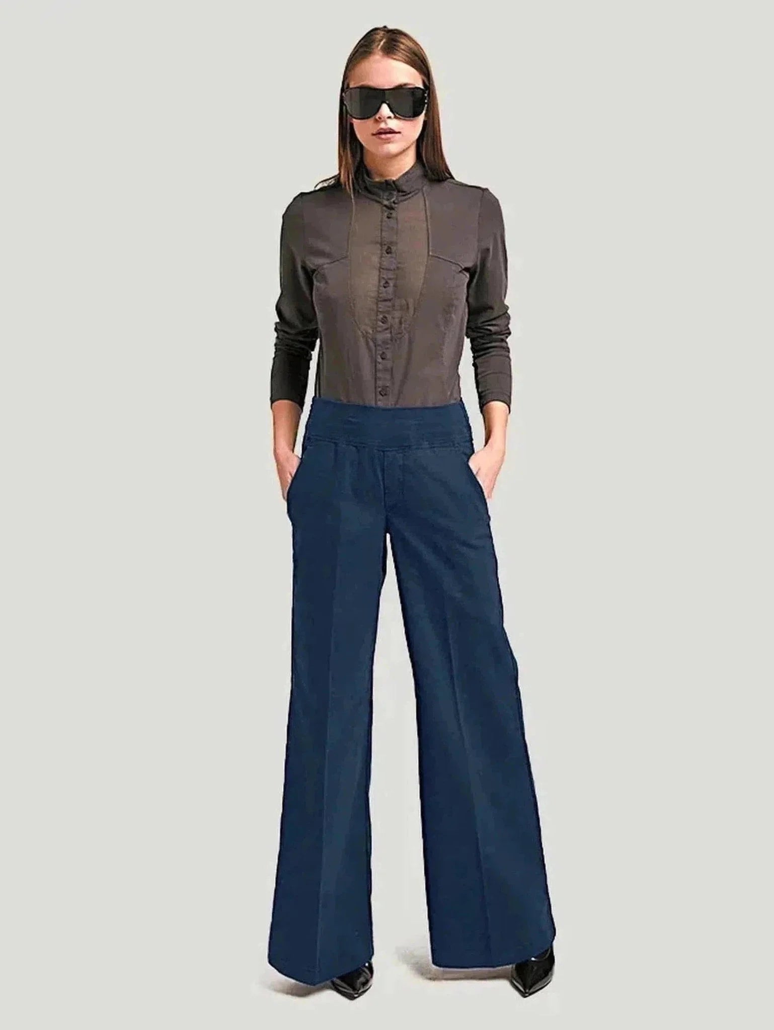 European Culture Plus Size Trouser Pants