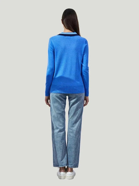 Pissenlit Contrasting Cashmere Sweater