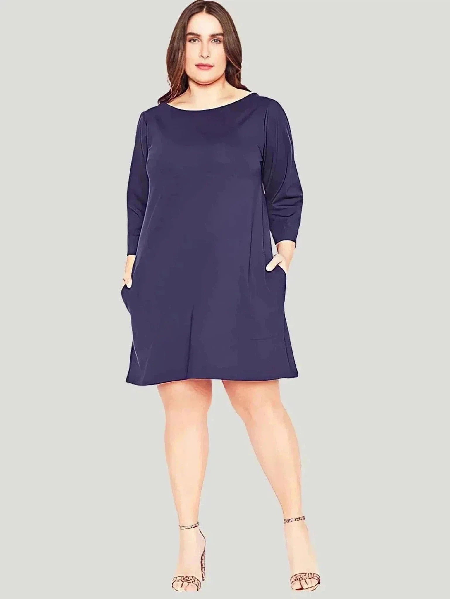 Ripley Rader Plus Size A Line Dress