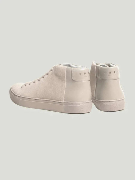 THEY Two Tone Mid Top Sneakers